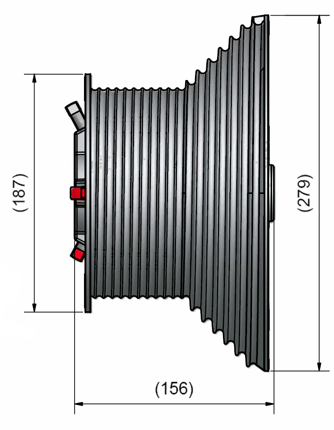 Tambores M162-4165 High lift - Imagen 2